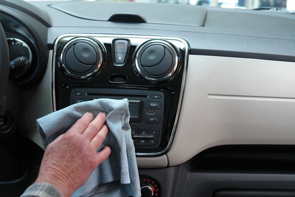 Cleaning the Interior of a Car